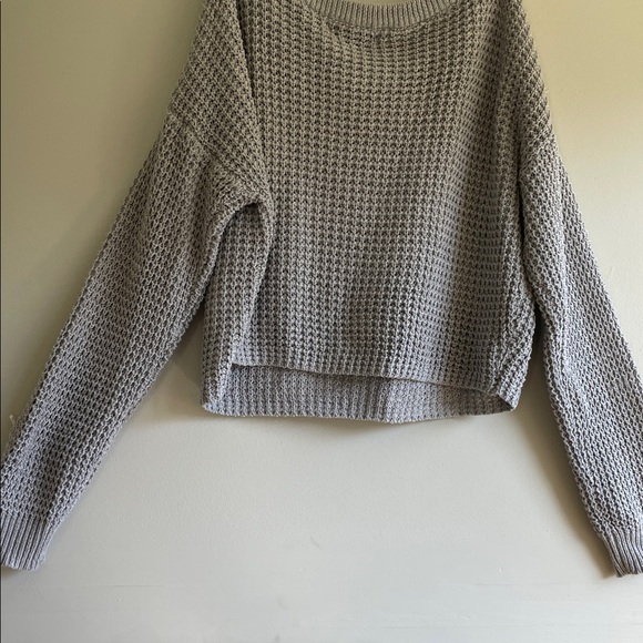 Missguided Gray Sweater - Picture 6 of 6